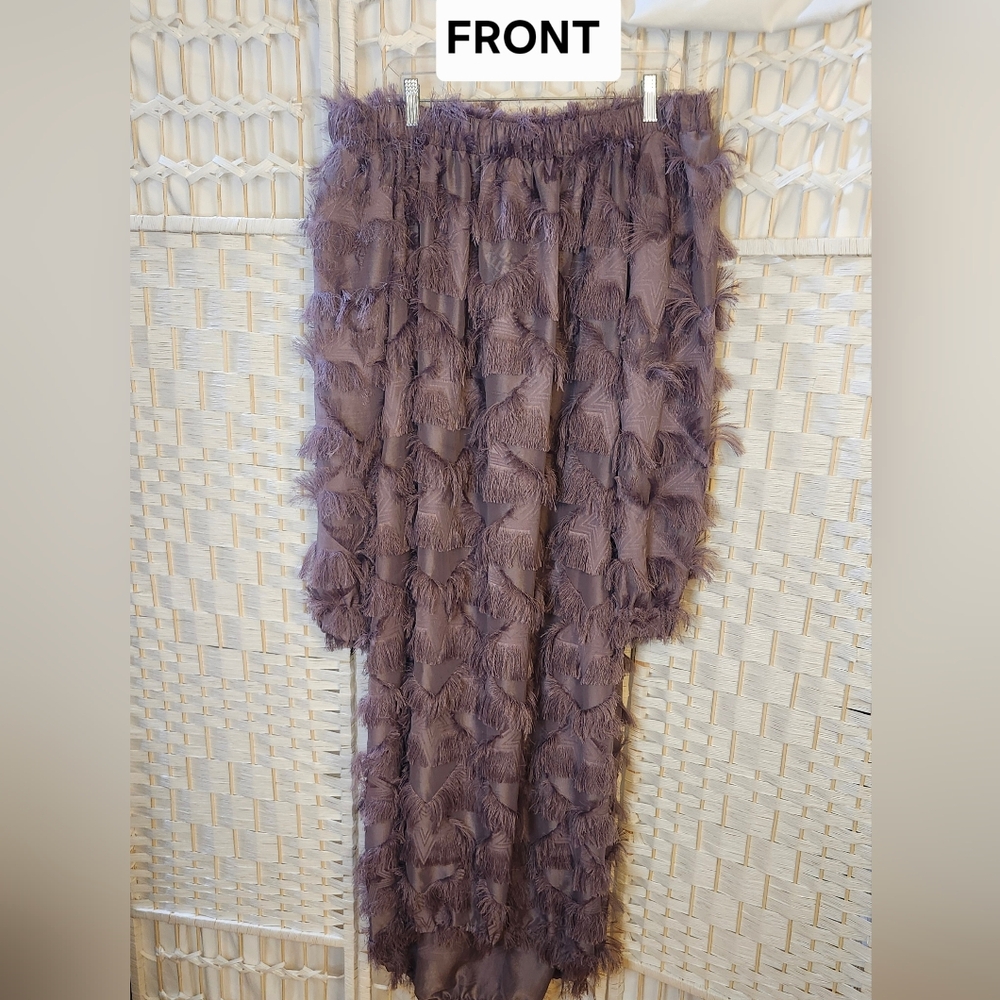 Julia Allert- NWT Textured Women's Off The Shoulder Purple Dress